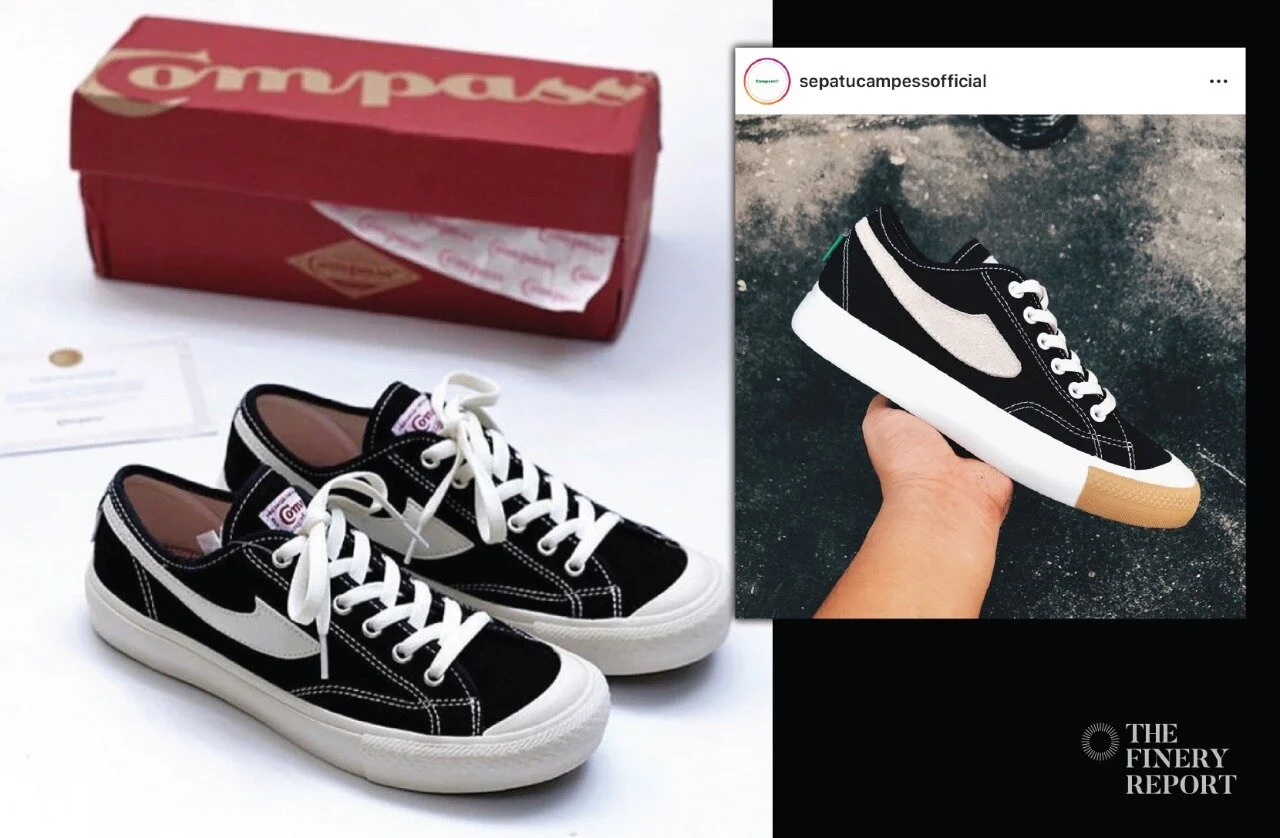 Apakah Sepatu Campess termasuk parodi?