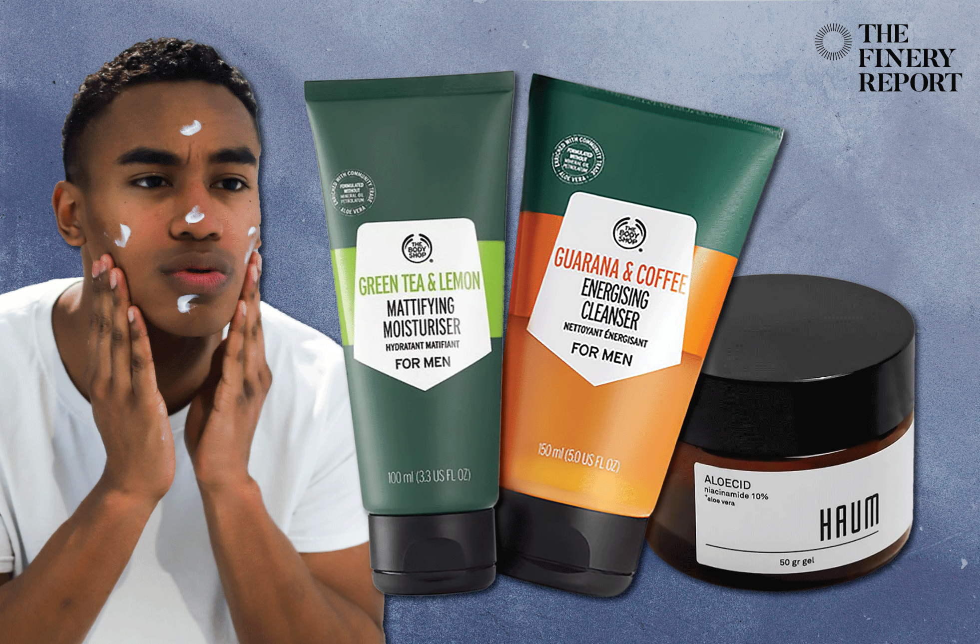 The distance between men and skincare