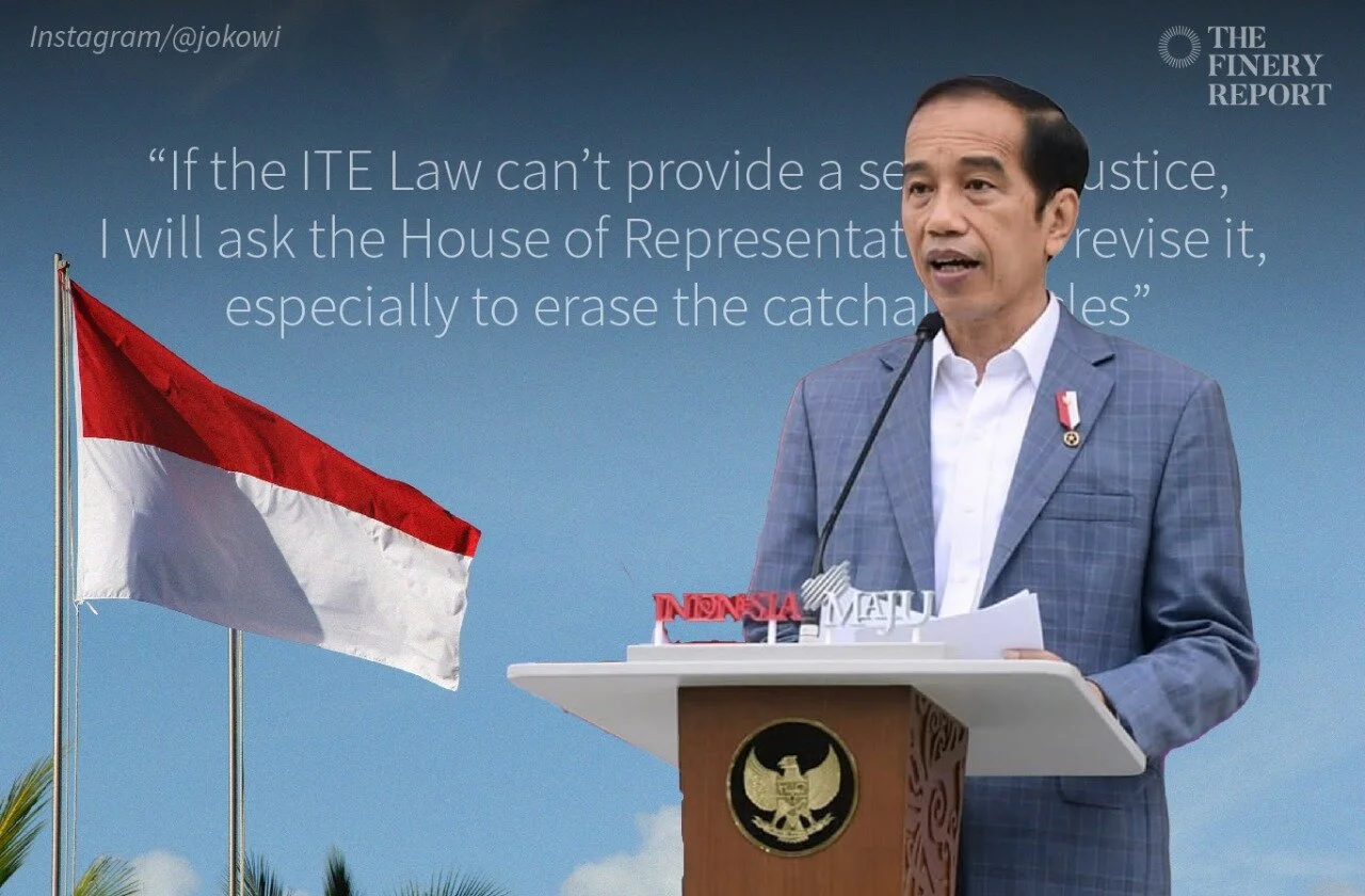President Joko Widodo asked to revise ambiguous wording in ITE Law