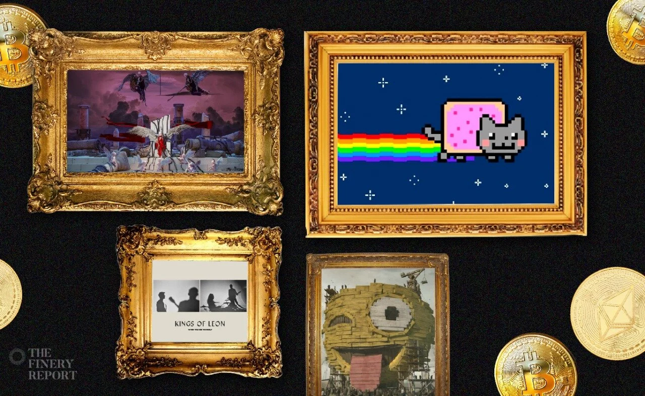 Cryptoart craze: From Kings of Leon to Nyan Cat
