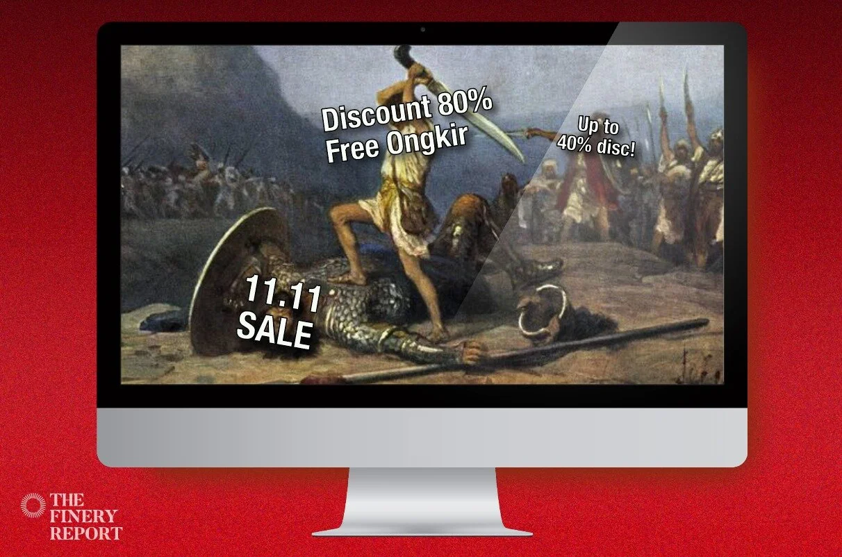 UKM dan perdagangan elektronik; Daud dan Goliat di digital