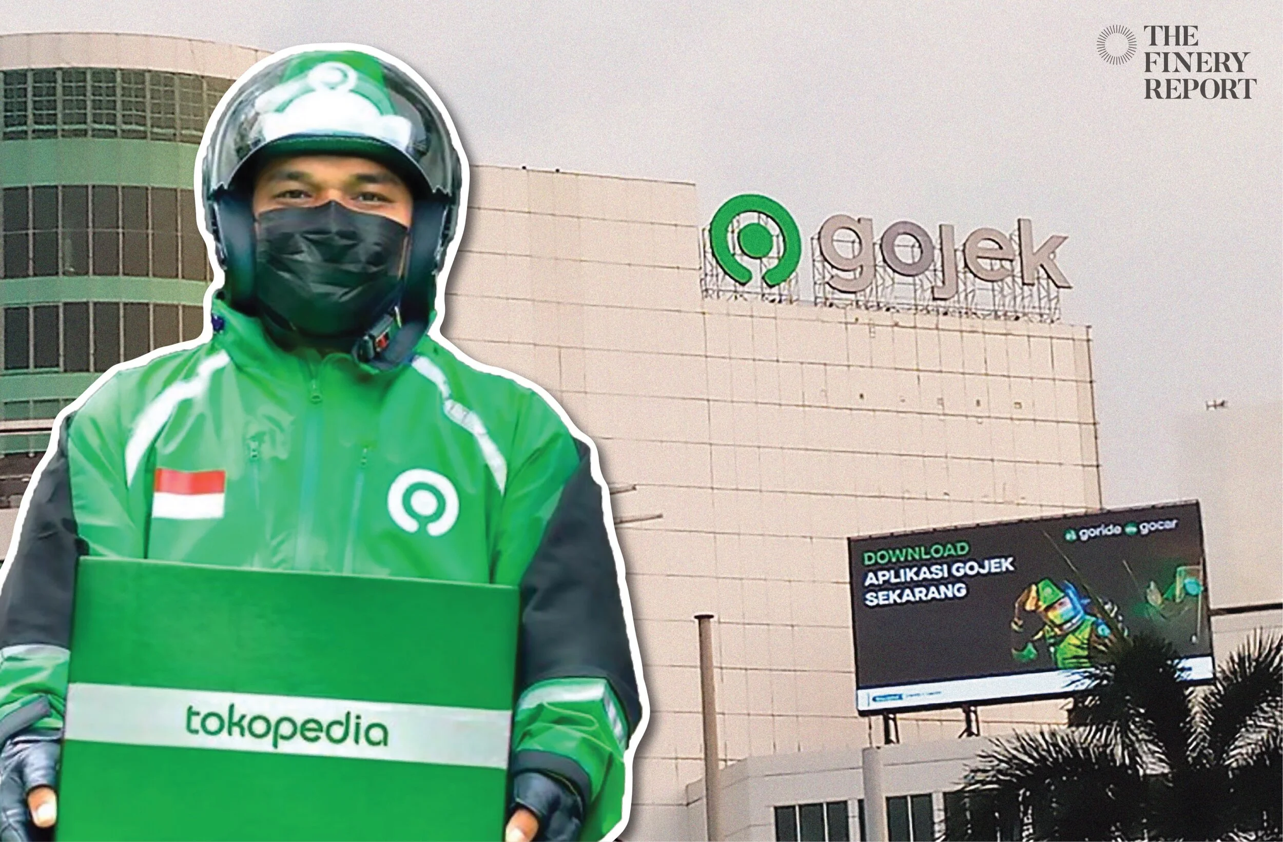 Gojek couriers go on strike