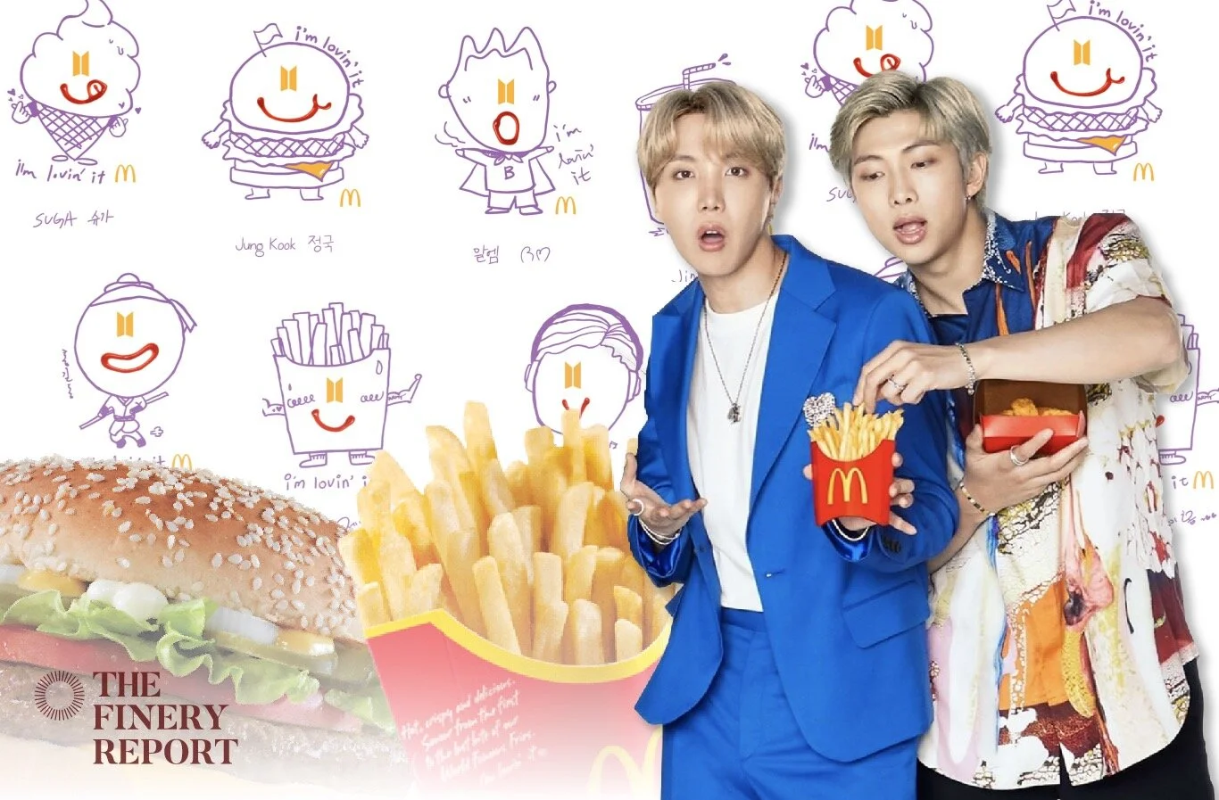 BTS teams up with McDonald’s on new merchandise