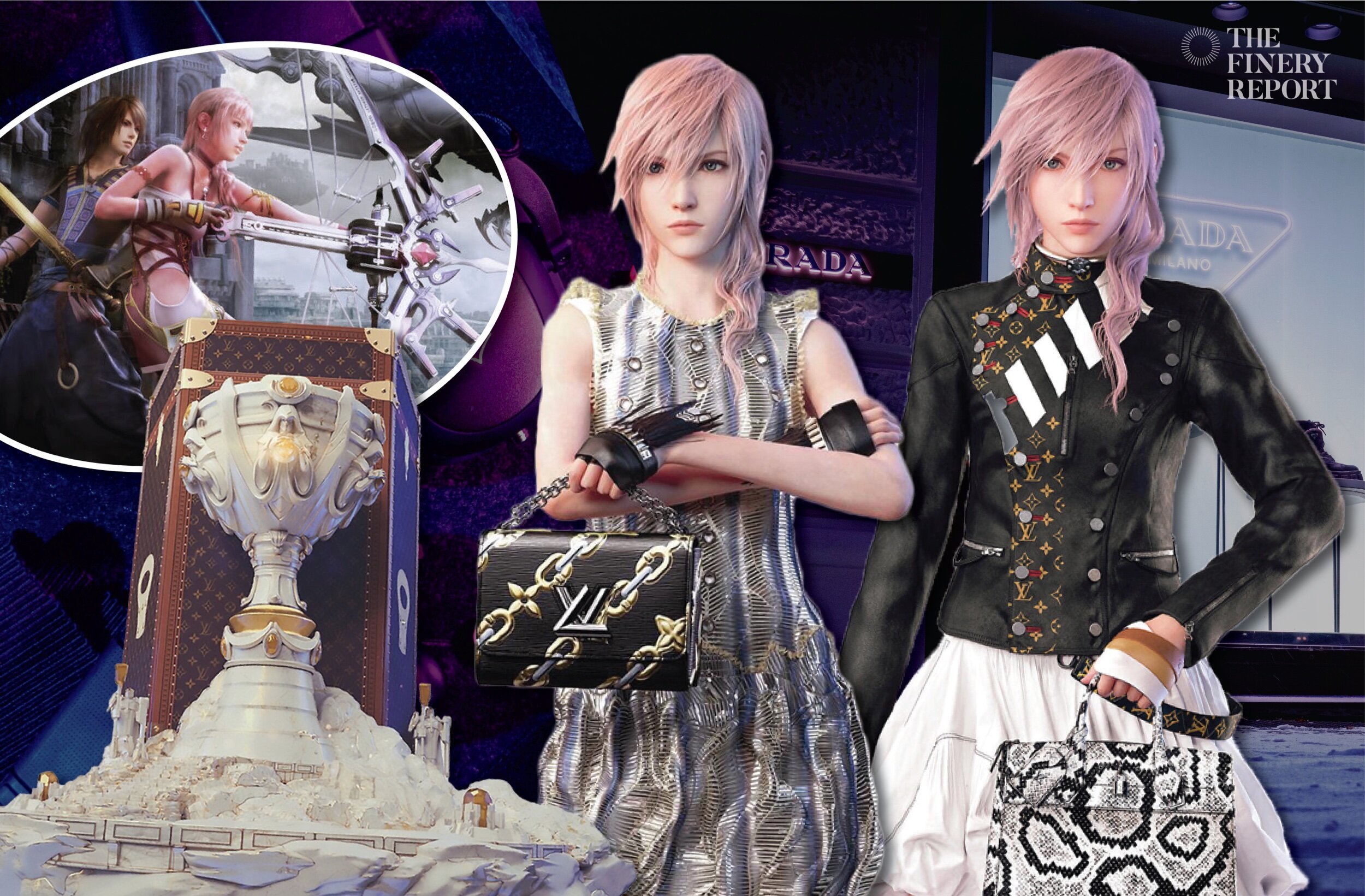 Louis Vuitton's Next Model Is a 'Final Fantasy' Character
