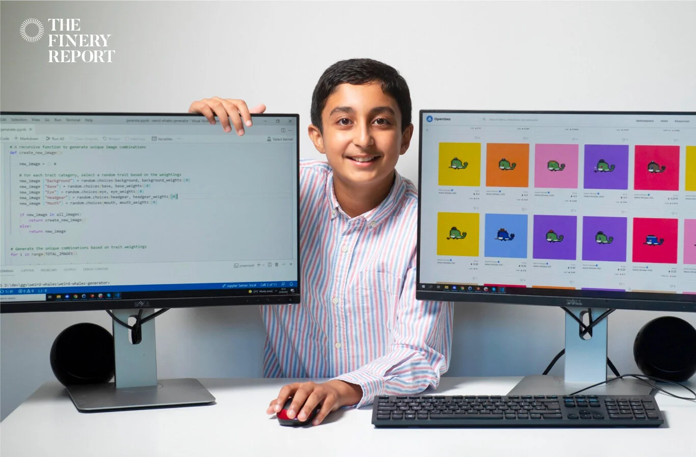 12-year-old makes Rp5.7 billion creating “Weird Whales” NFTs