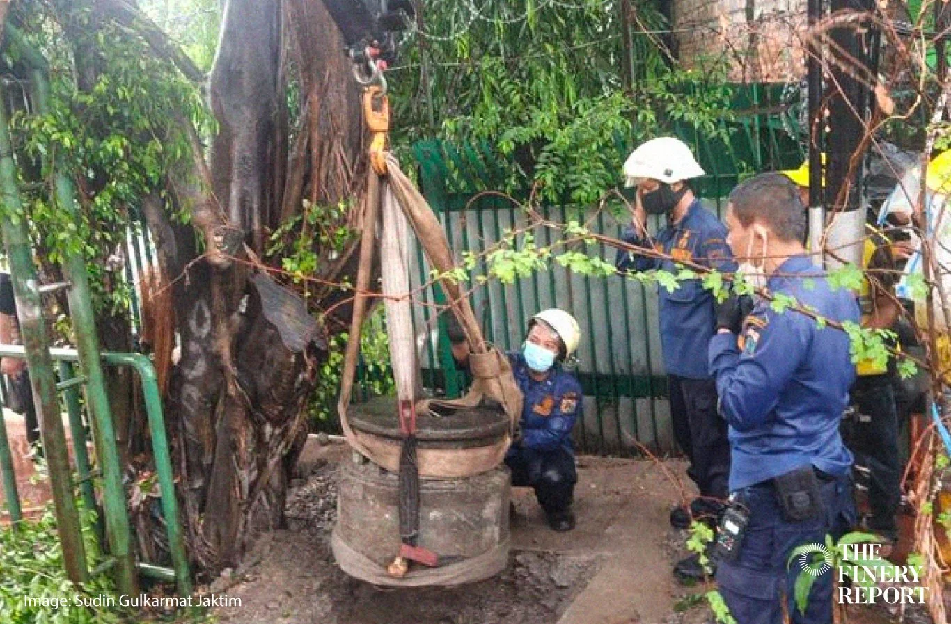 Millstones from 18th century found in East Jakarta
