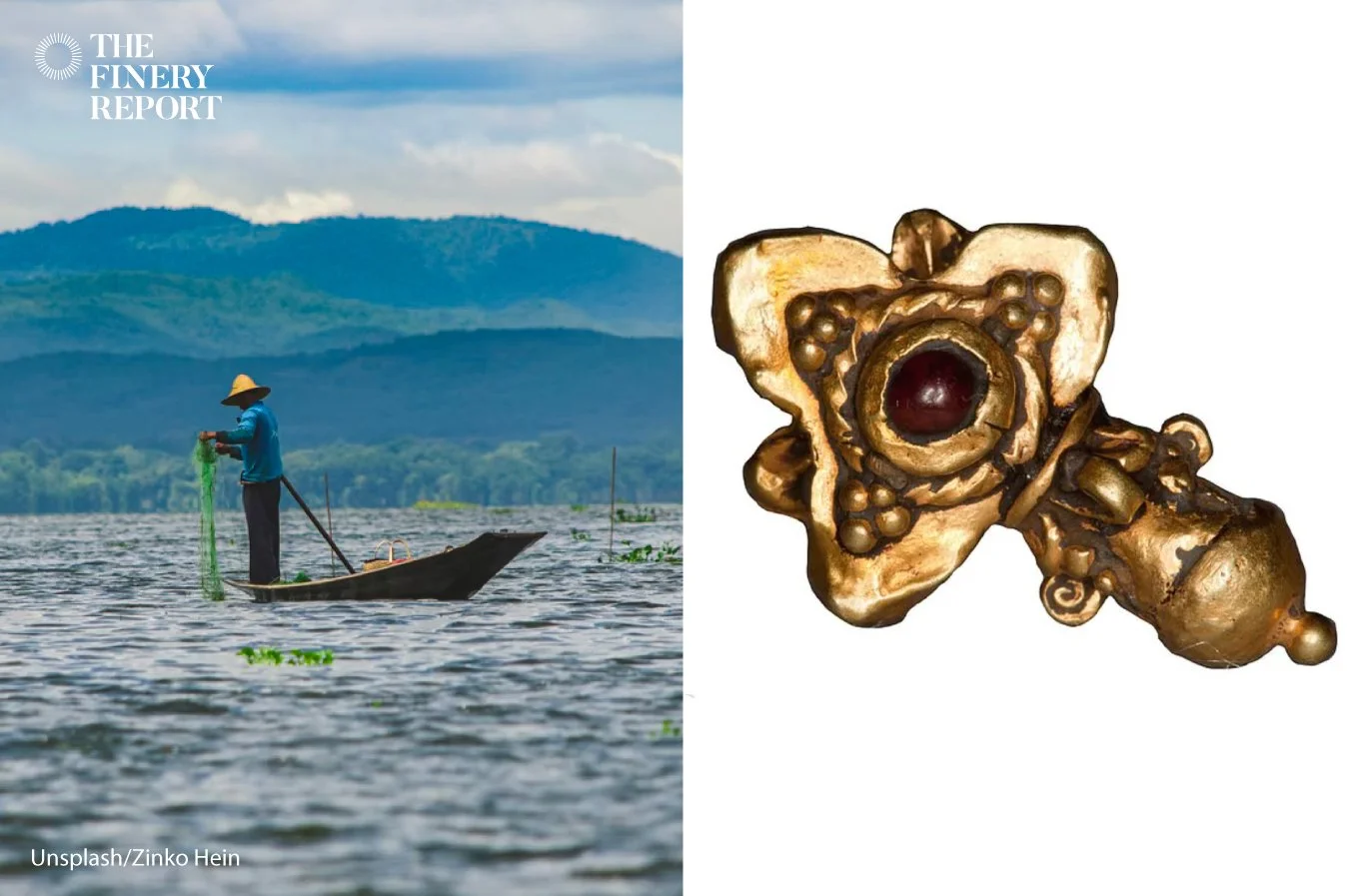 Fishermen discover artifacts deemed as Srivijaya treasures in Musi River
