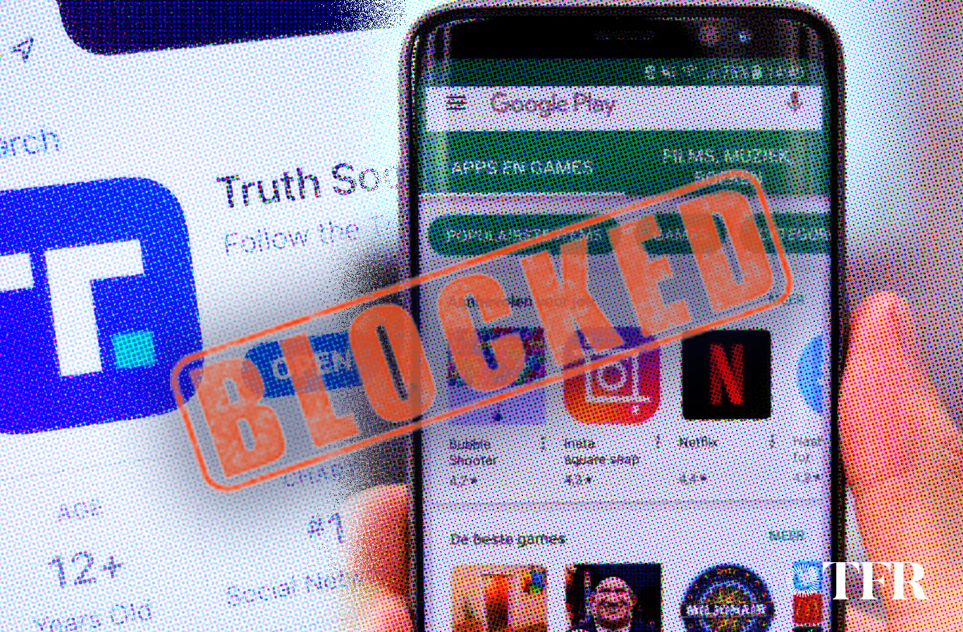 Media sosial Truth Social milik Trump dilarang di Google Play Store