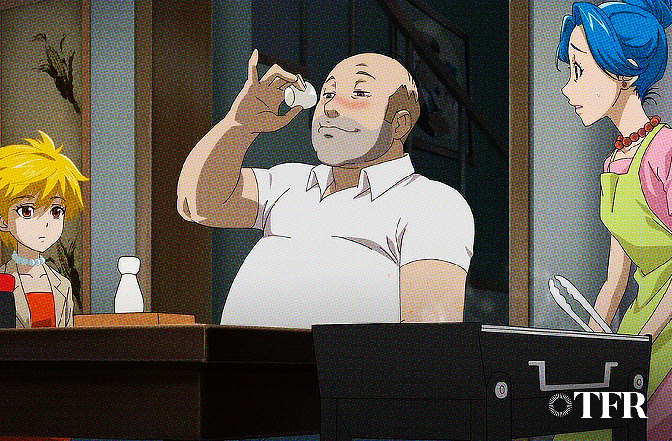 Untuk pertama kalinya, “Treehouse of Horror” dibuat untuk parodikan anime