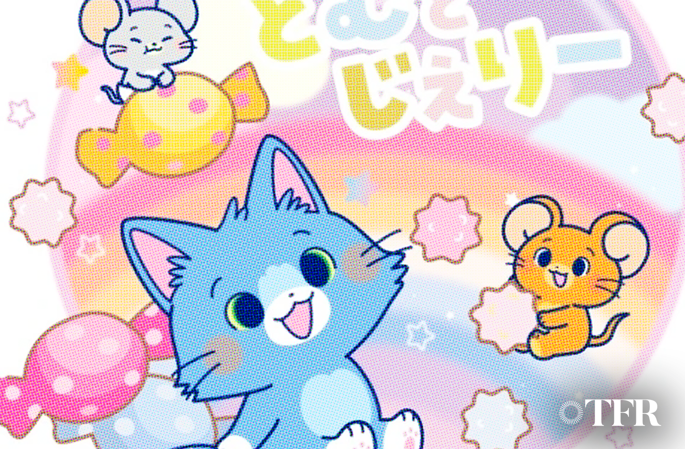 “Tom and Jerry” diubah dalam bentuk kawaii untuk serial animasi di Jepang