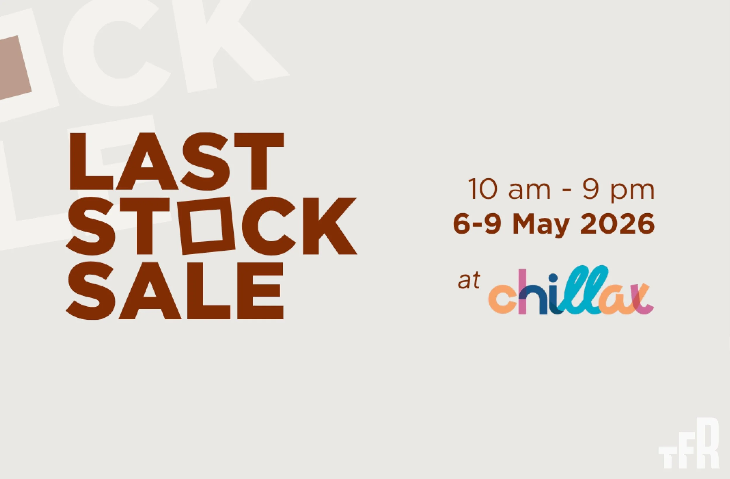 35 brand modest fashion ramaikan Last Stock Sale 2026 di Chillax Sudirman