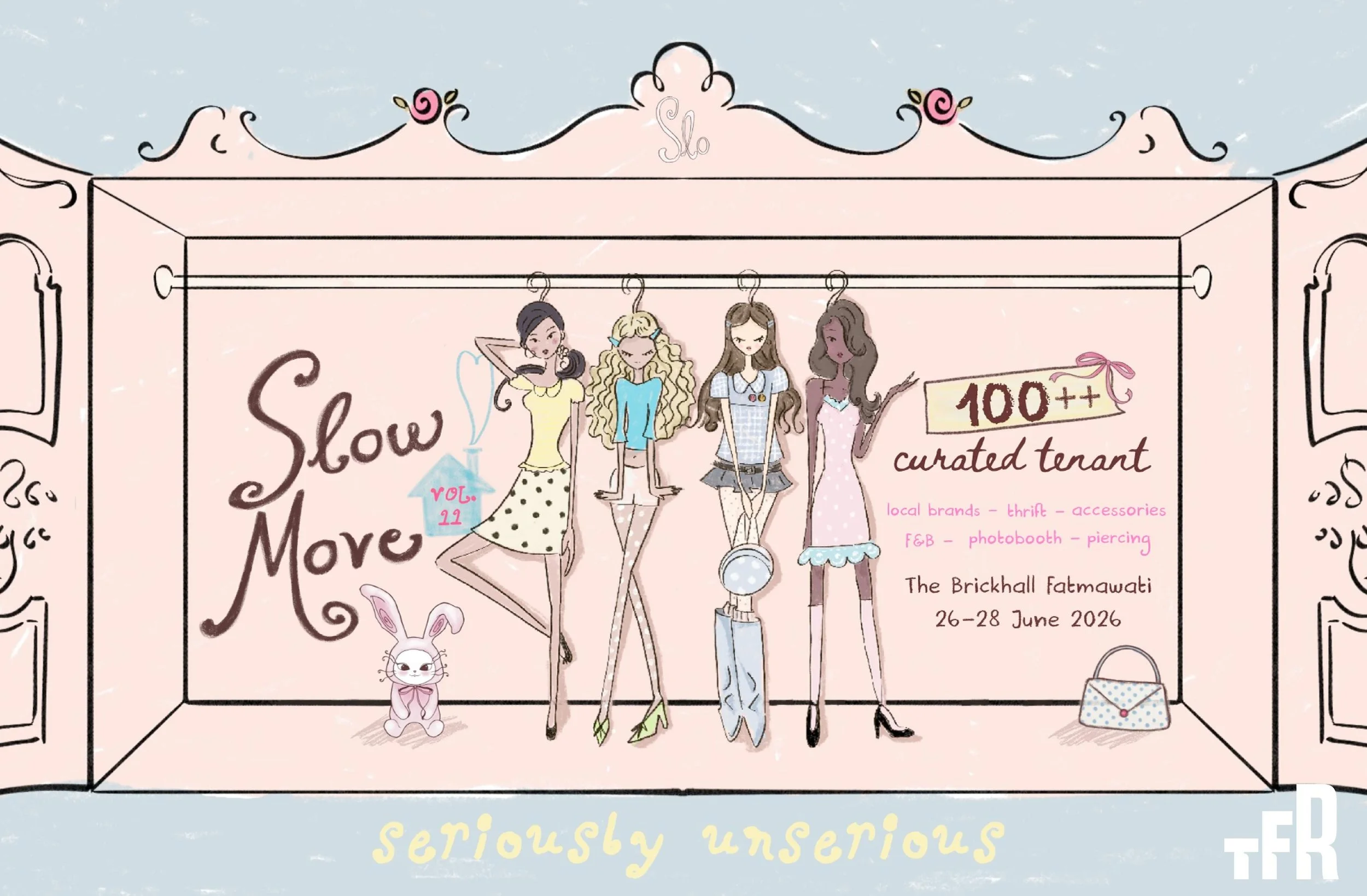 Slow Move Bazaar Kembali Hadir, Ajak Ekspresikan Diri Lewat “Seriously Unserious”