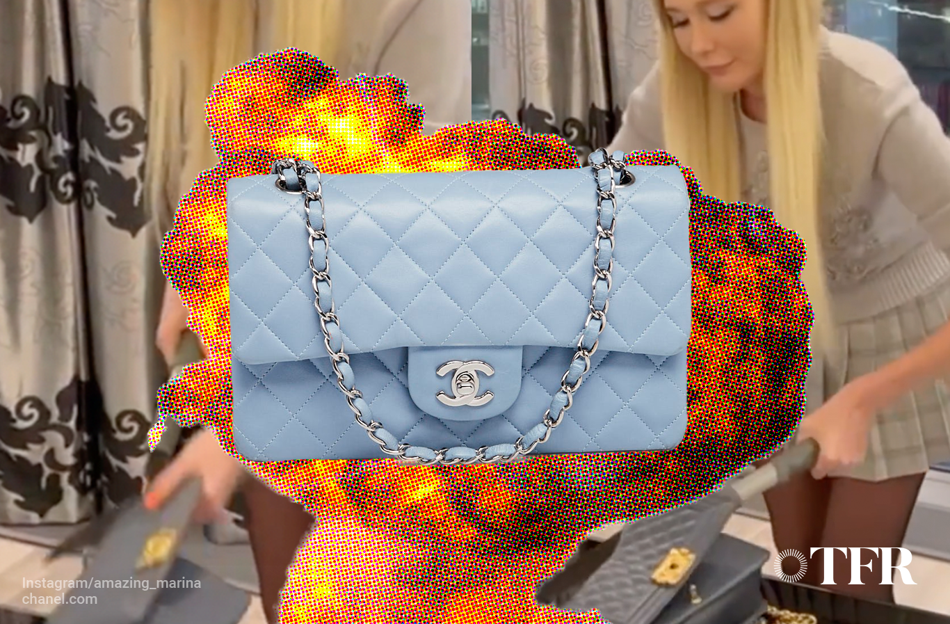 Russian influencers destroy Chanel bags in protest — TFR
