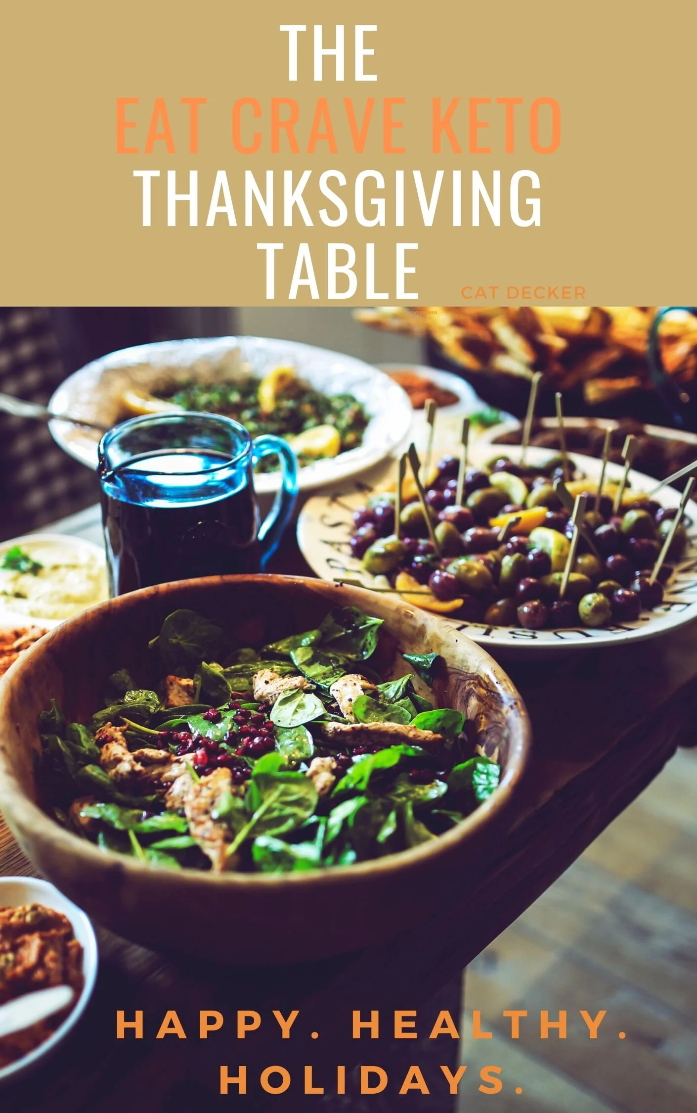 The Eat Crave Keto Thanksgiving Table