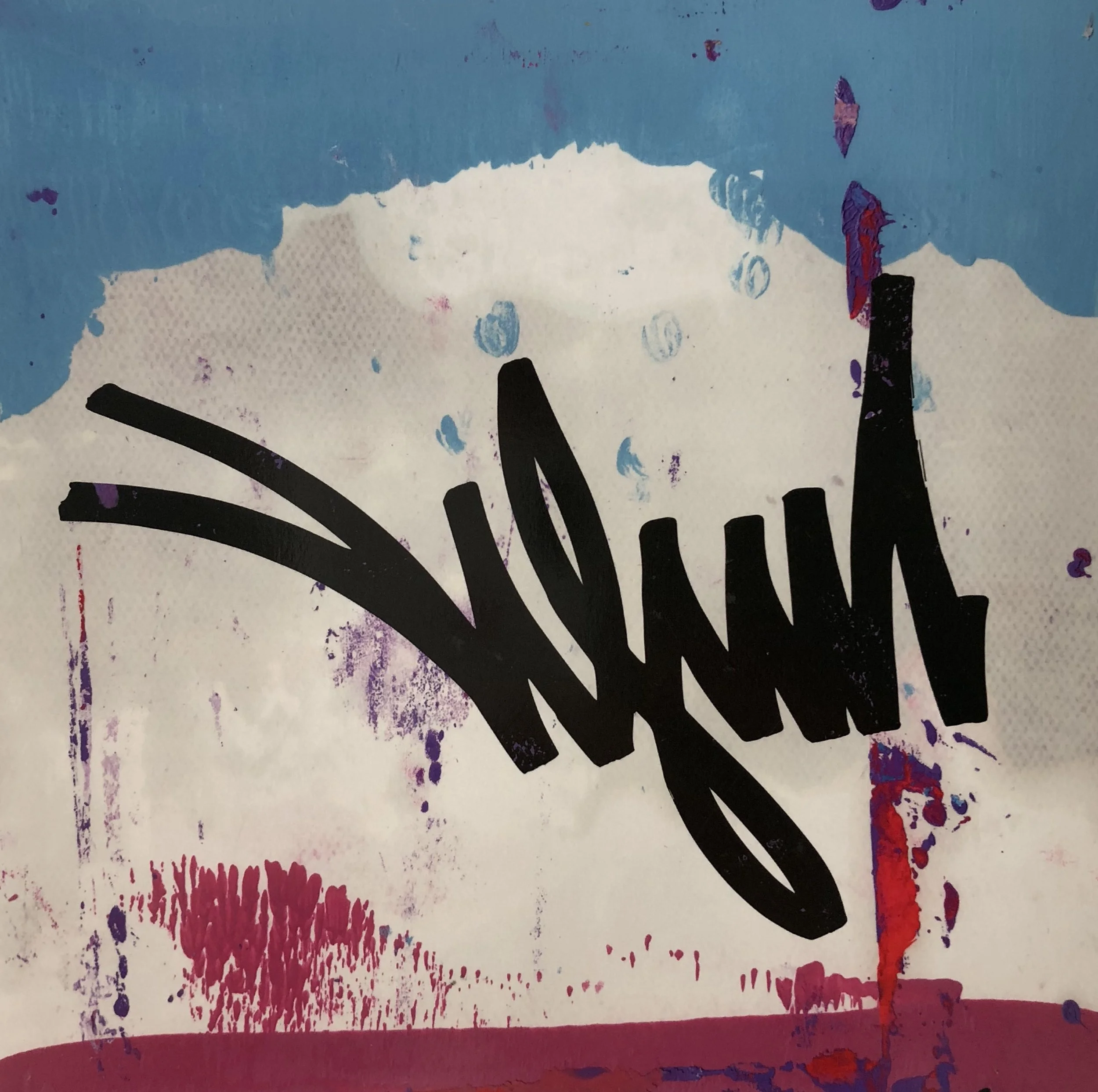 Arabian Calligraphy XV by Pedro Pena