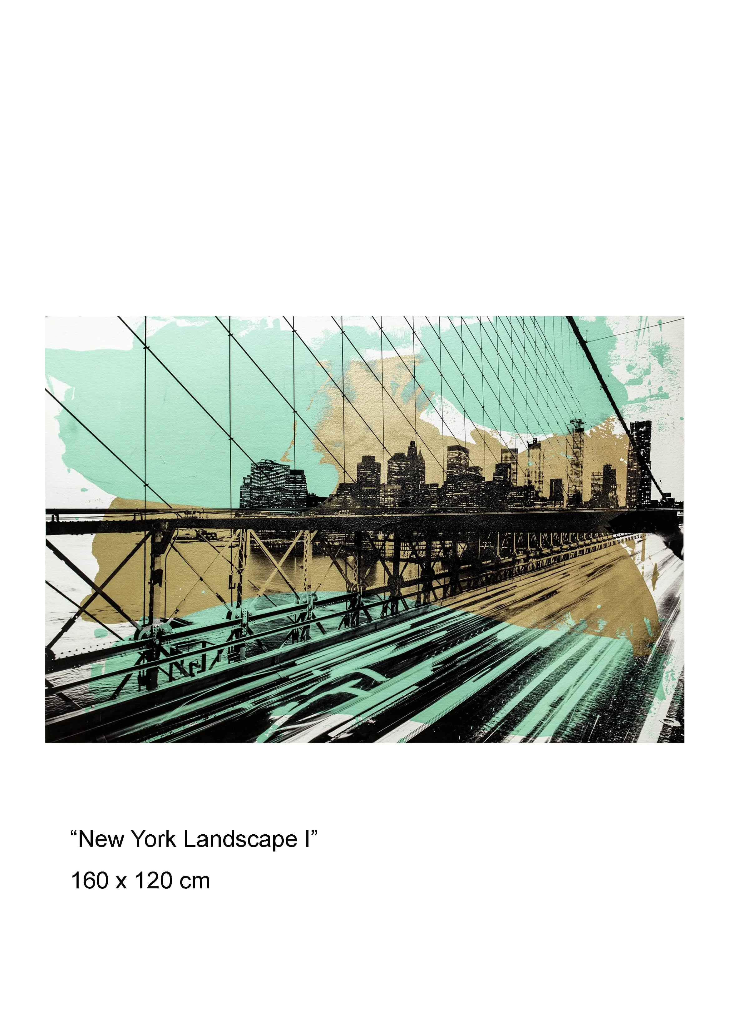 New York Landscape II by Pedro Pena