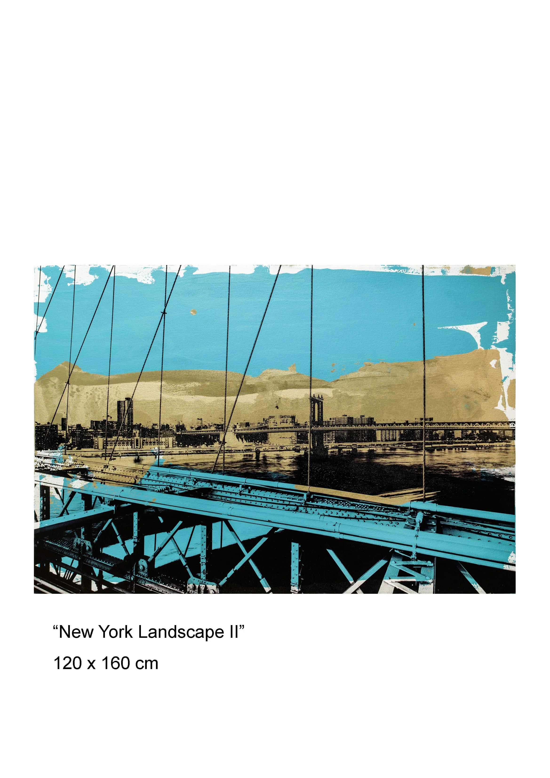 New York Landscape II by Pedro Pena