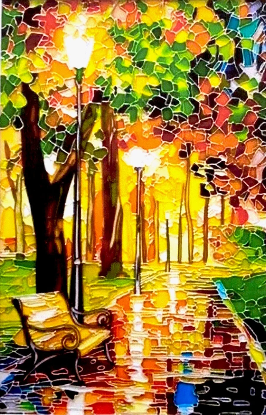 Glass Painting Adult