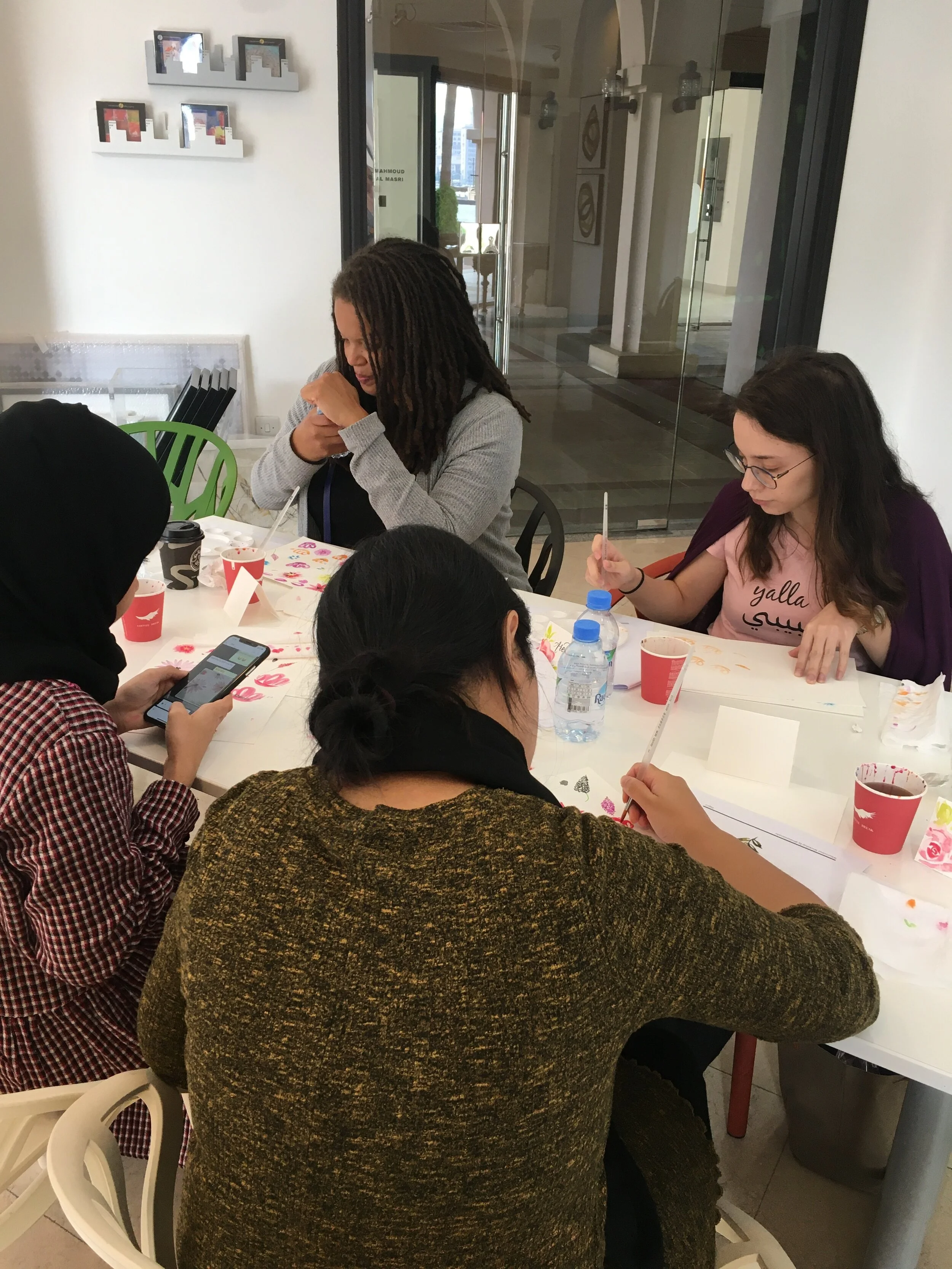 Watercolor Floral Detailed Course by Megha Vohra,March 7&amp;14,2020