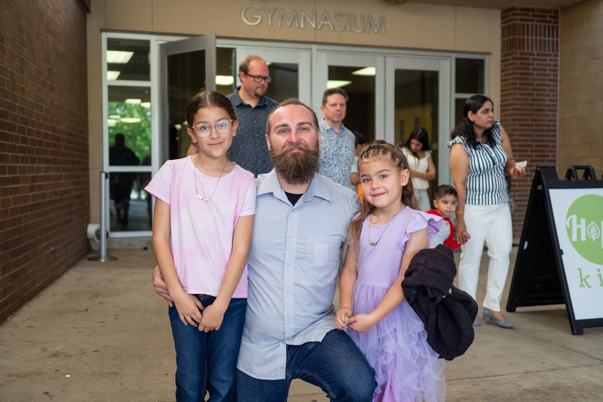 Family attending Hope Community Church in Antelope CA