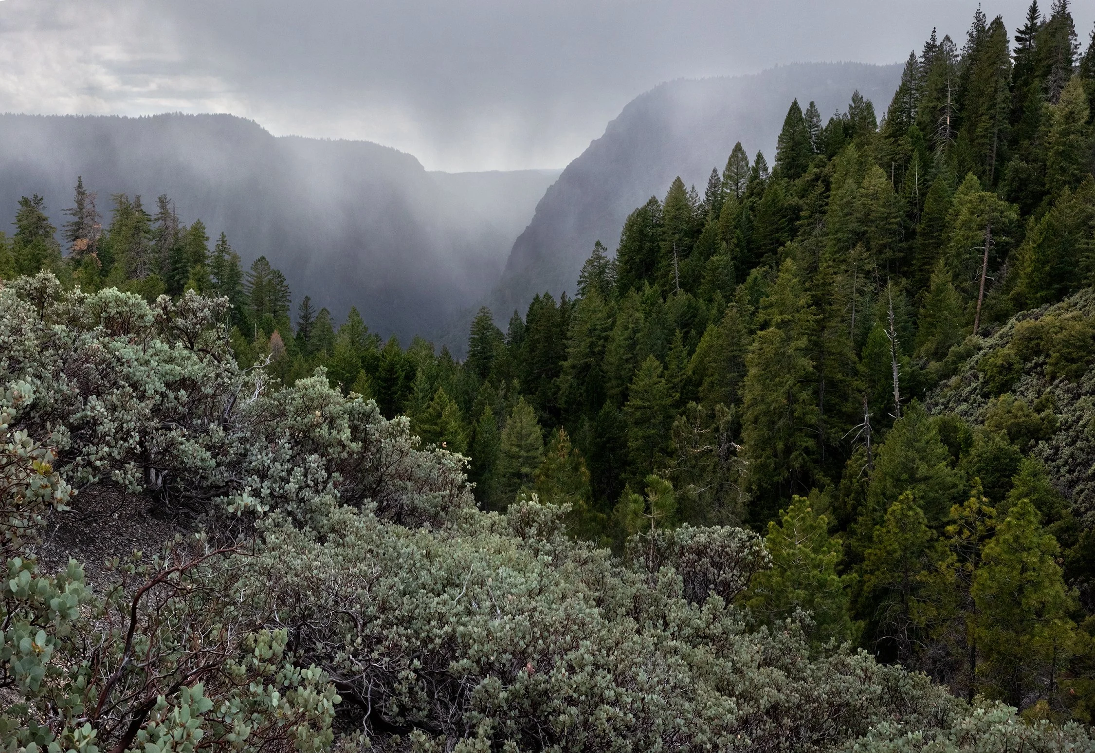 Storm, North Fork American River Canyon
