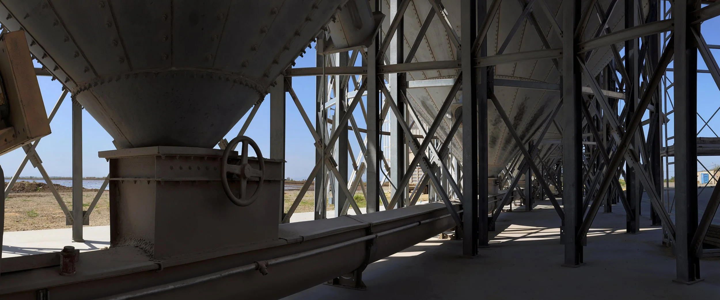 Underneath Silos - Montna Rice