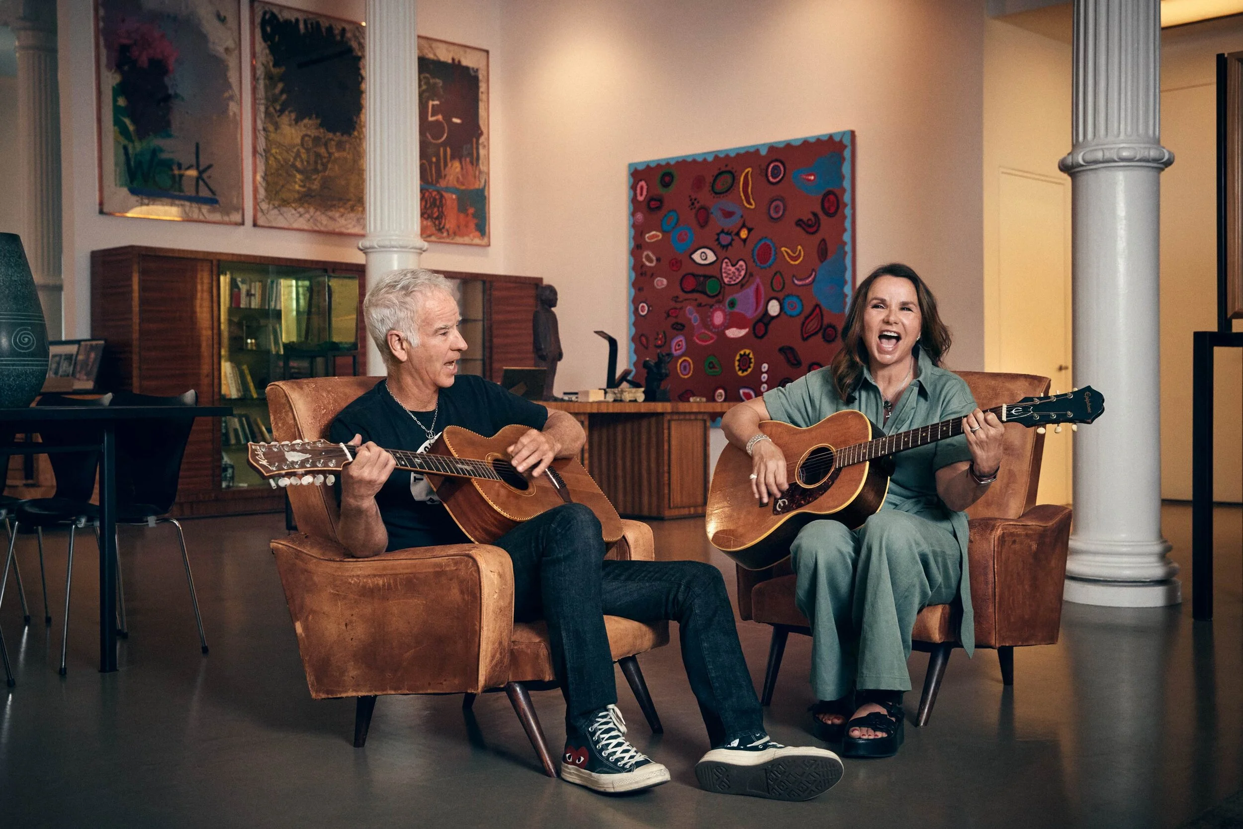 John McEnroe & Patty Smyth