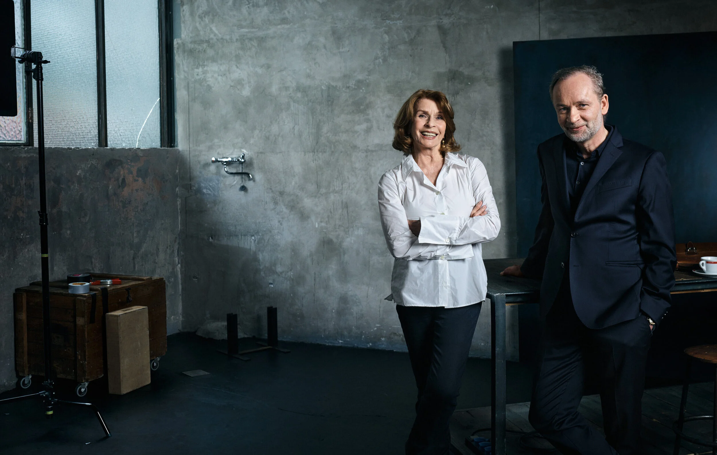 Senta Berger & Ferdinand von Schirach