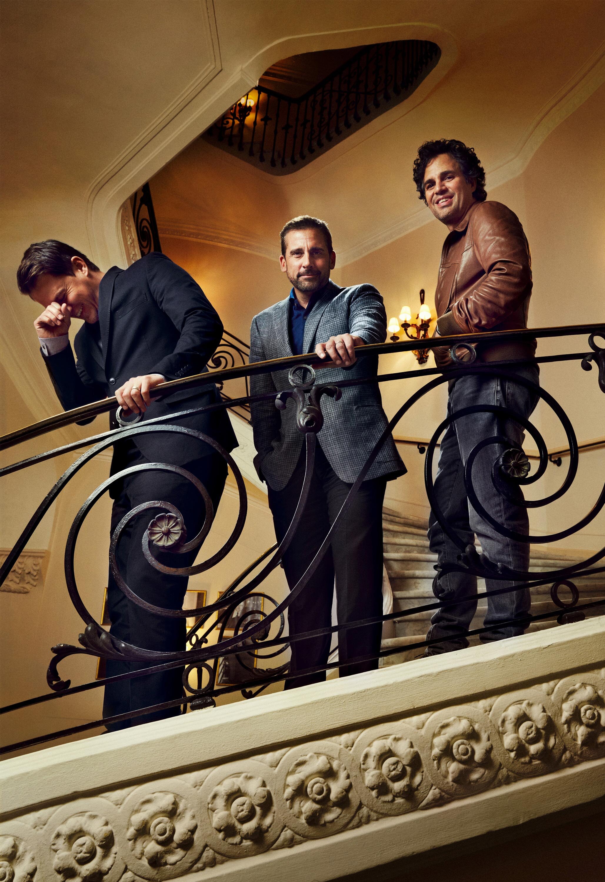 Channing Tatum, Steve Carell, Mark Ruffalo - The Cast of Foxcatc