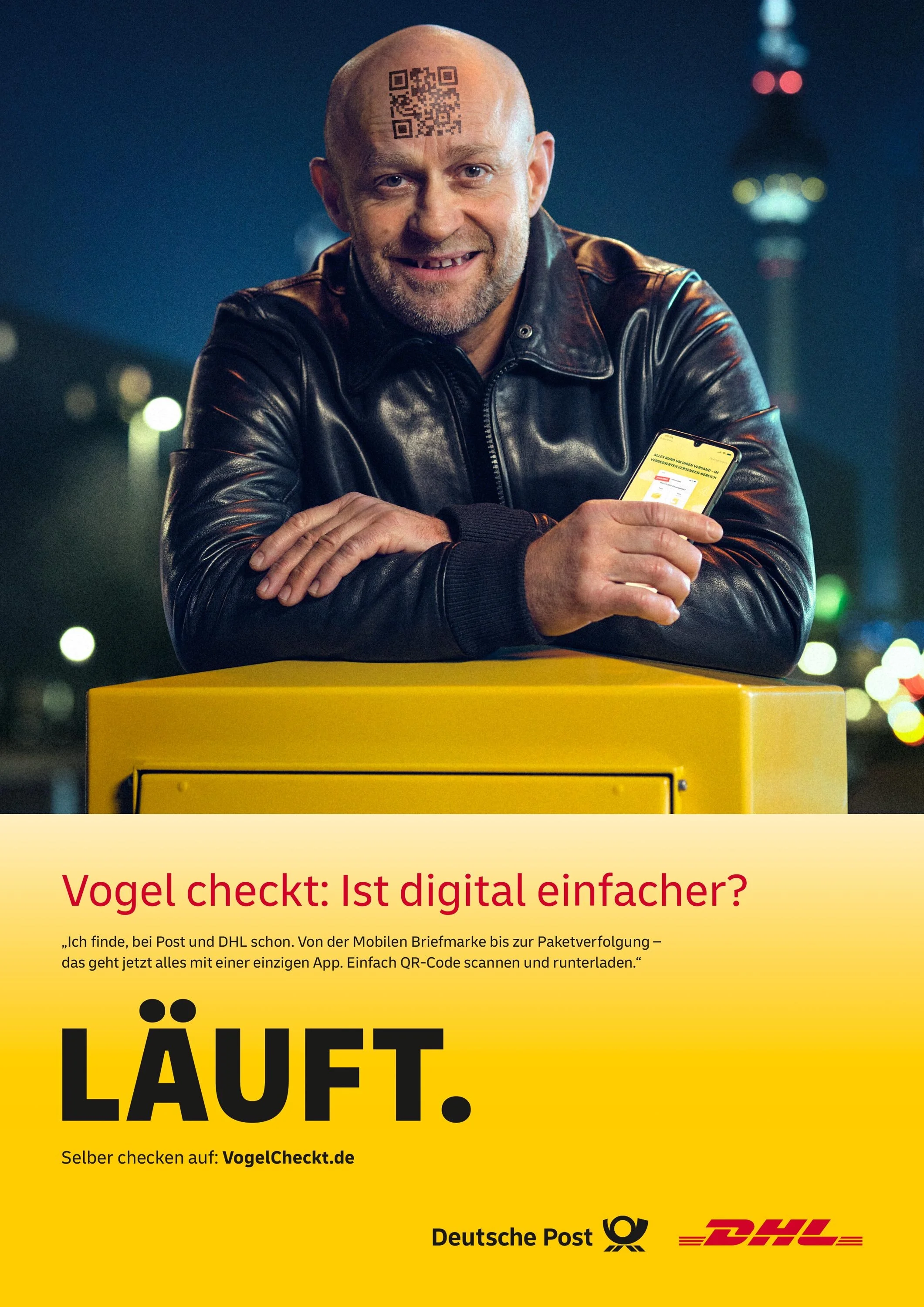 DHL Campaign x Jürgen Vogel