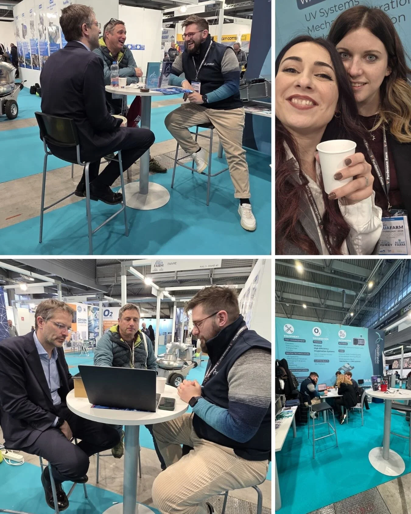 Anche quest&rsquo;anno Aquafarm Pordenone si conferma un momento importante di incontro per il settore.

&Egrave; stato un piacere rivedere clienti, partner e colleghi, e confrontarci sui progetti in corso, ma soprattutto rafforzare la consapevolezza