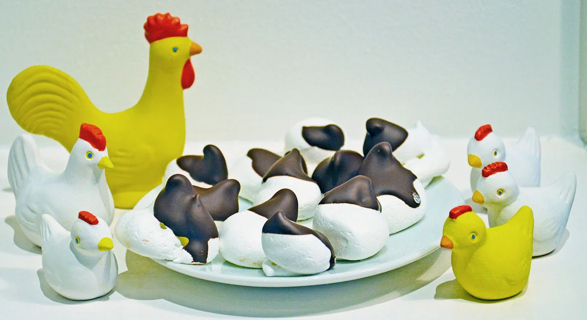 chokladdoppade maränger