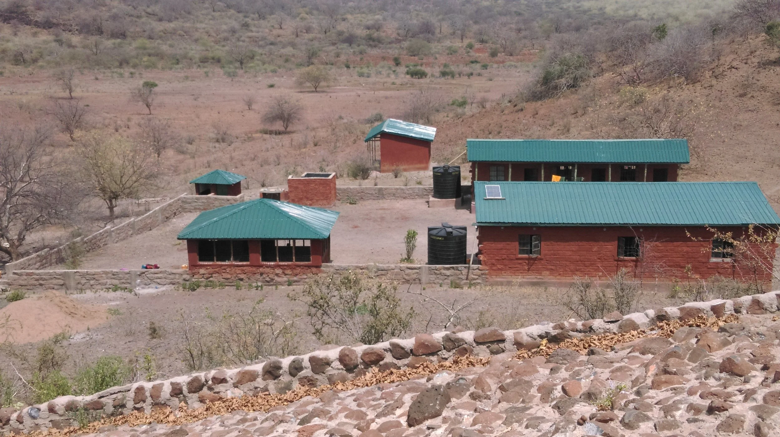 Songa Conservancy HQ & the ill-fated water tanks