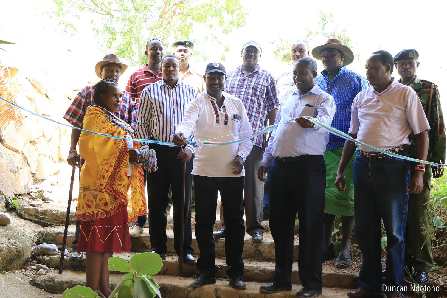 The lodge was officially opened on the 28th June by Deputy Governor of Samburu County Julius Leseeto and NRT’s CEO Tom Lalampaa