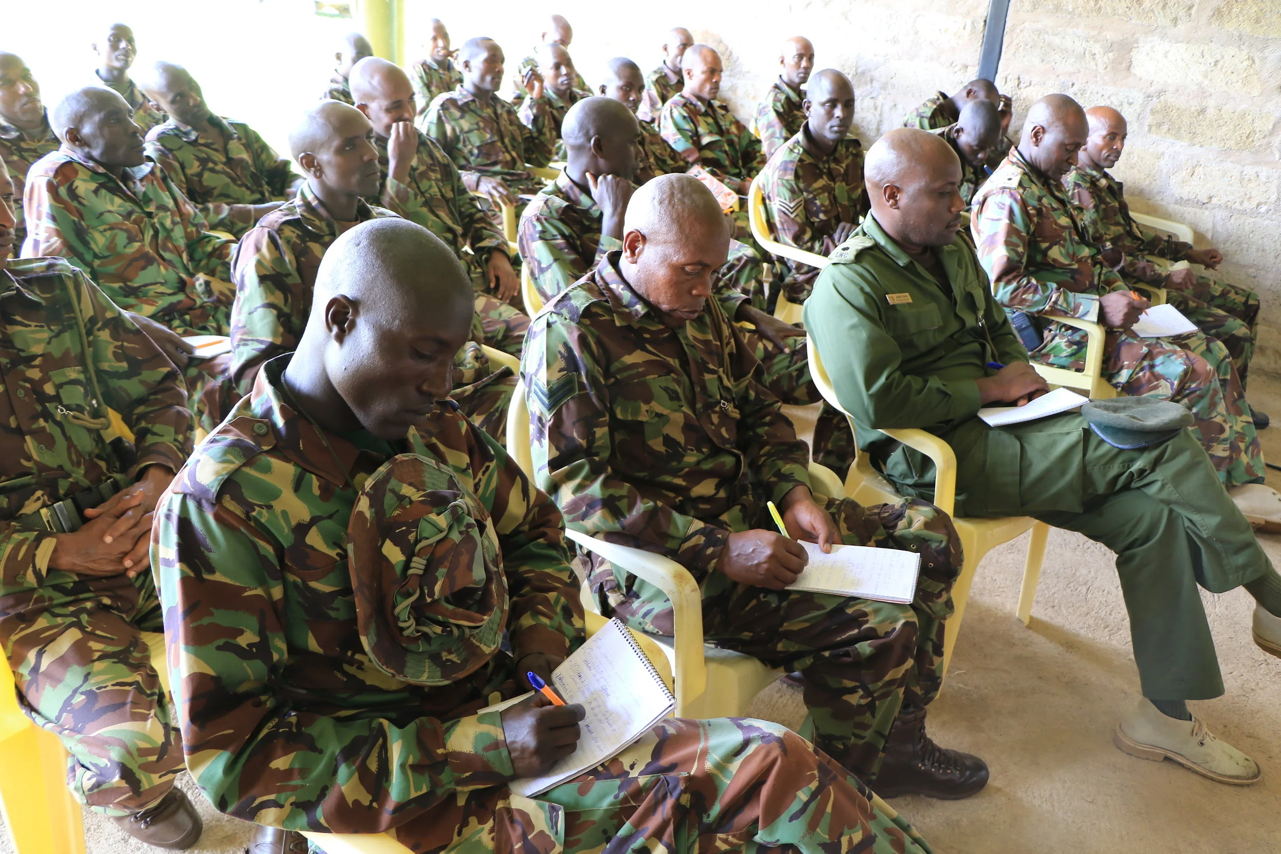 A Partnership for Peace & Security: Kenya Police College Offer Ranger Training to NRT 