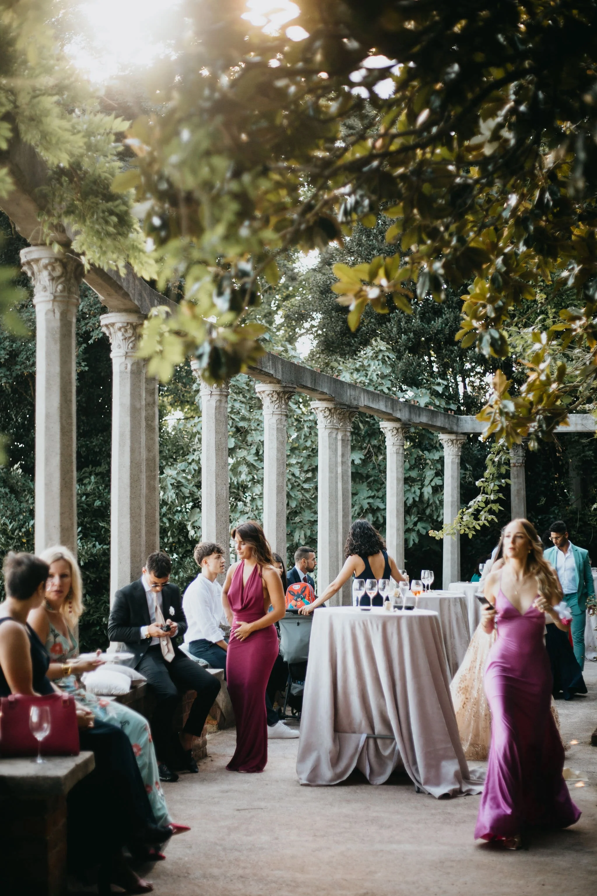 aperitivo di matrimonio a giardini la pergola