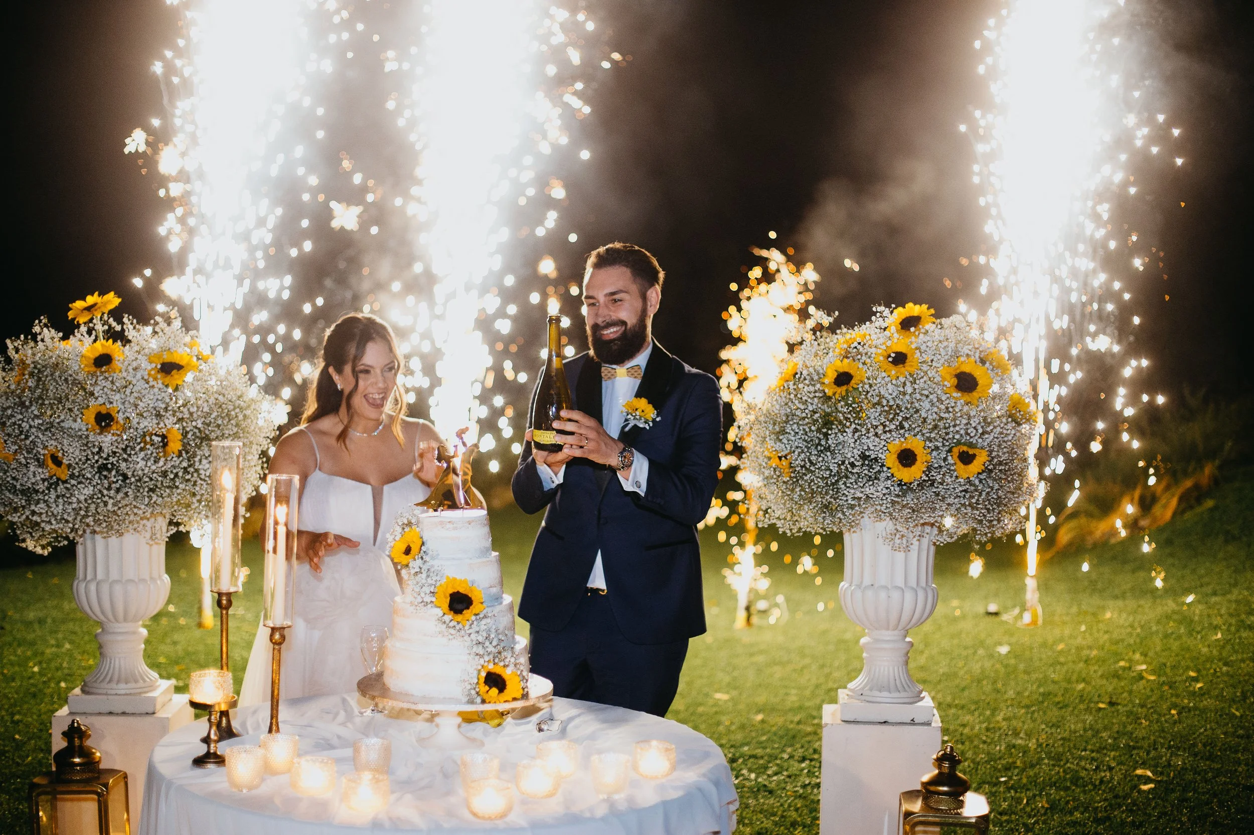 taglio torta giardino principale giardini la pergola