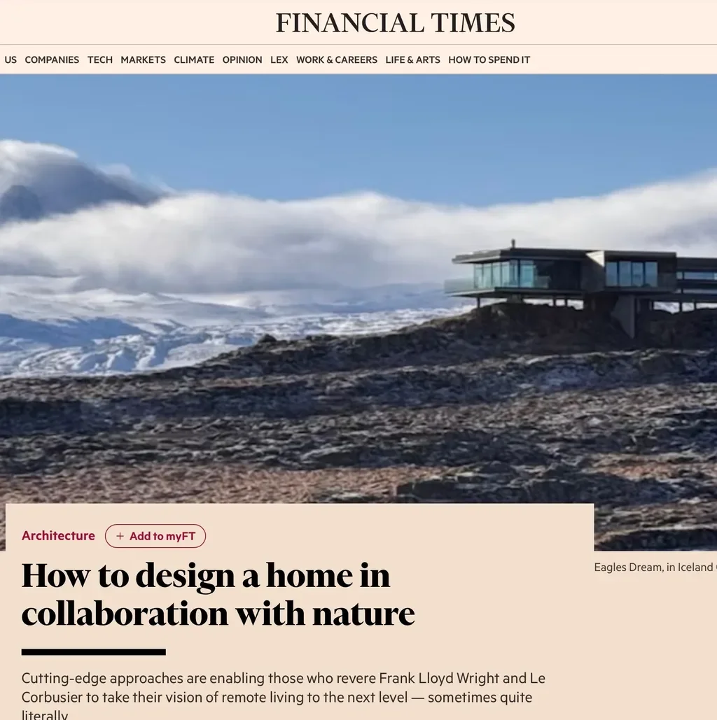 Edge House Featured in the Financial Times