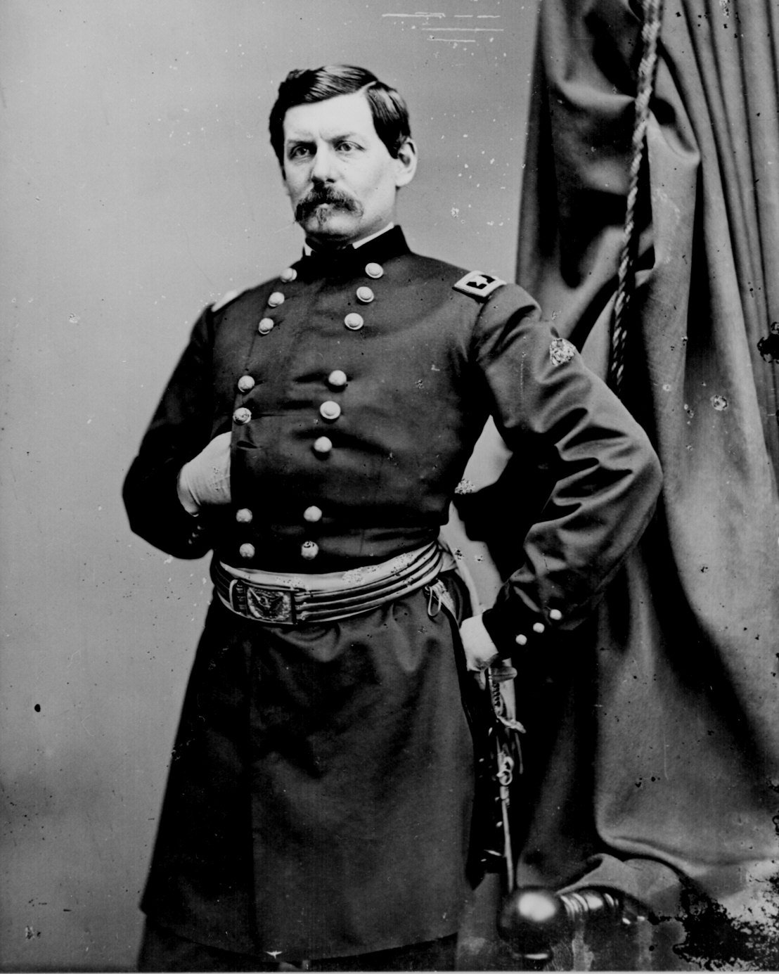 Handsome General McClellan, courtesy of the LOC.