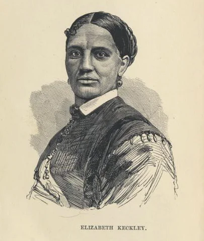 An illustration of Lizzie from her memoir, written later in life. 