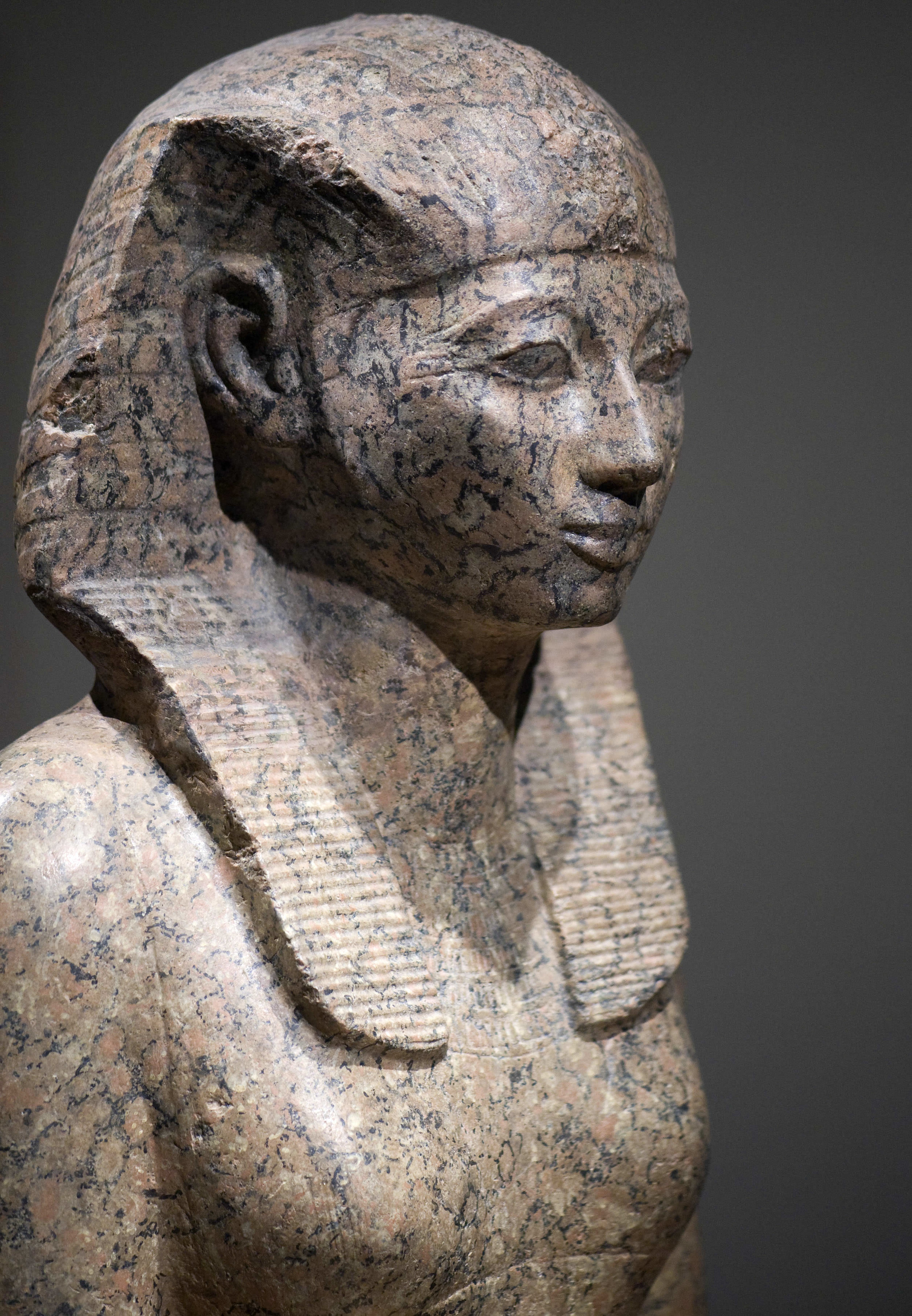  Hatshepsut, looking quite fine in marble. She put images of herself ALL over the country, cementing her authority even before she took the top spot.   Wikicommons  