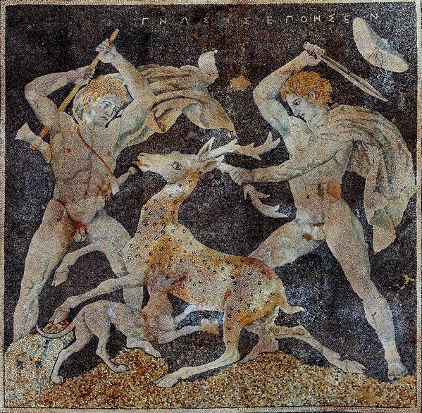 stag-hunt-mosaic-4th-century-bc-science-source.jpg