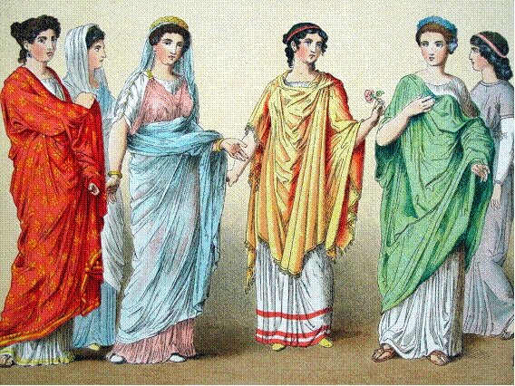 roman ladies fashion