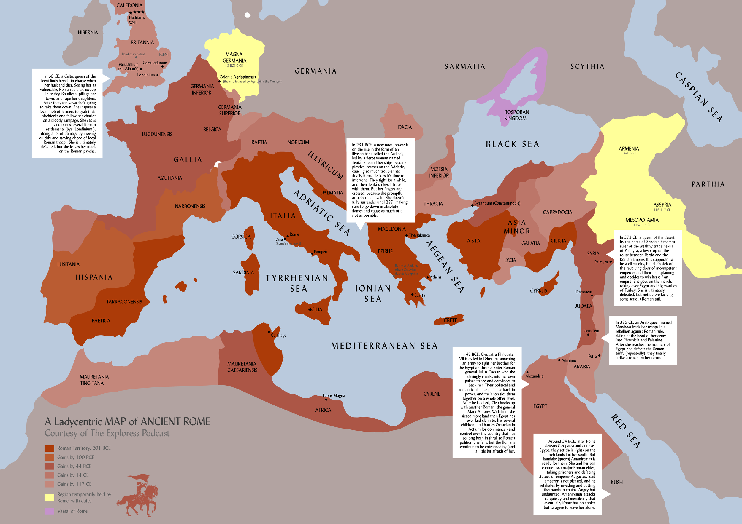 Timeline Of Roman Empire