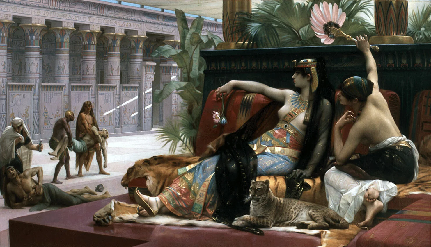 Cleopatra testing out poisons on prisoners.jpg