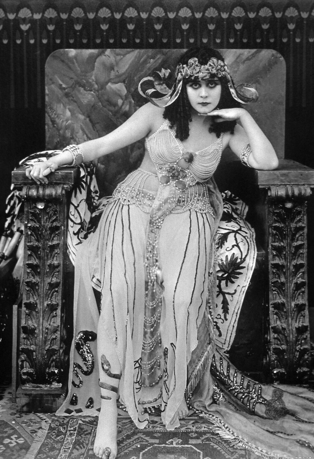 Theda Bara as Cleopatra