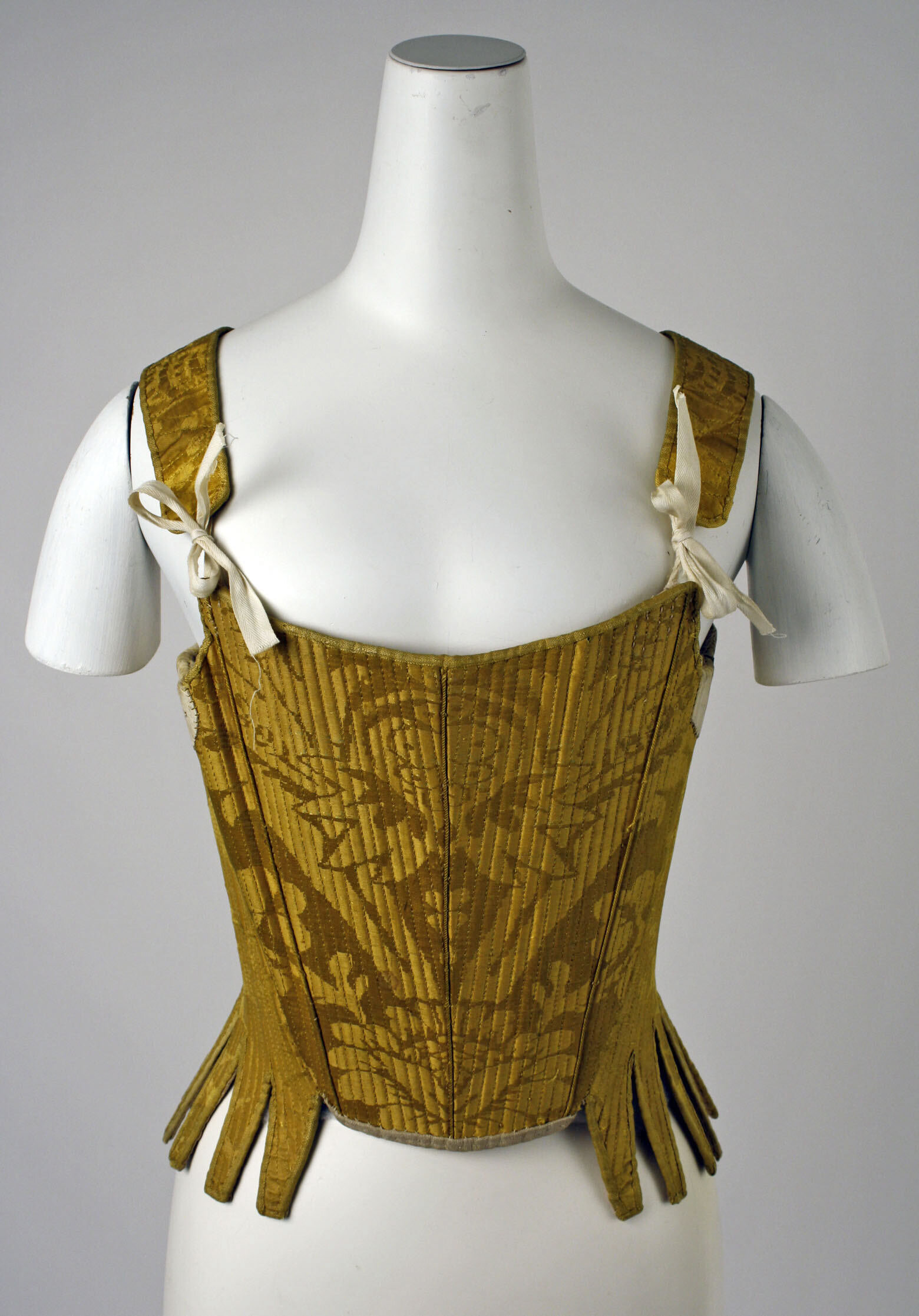 an 18th century Spanish corset. 
