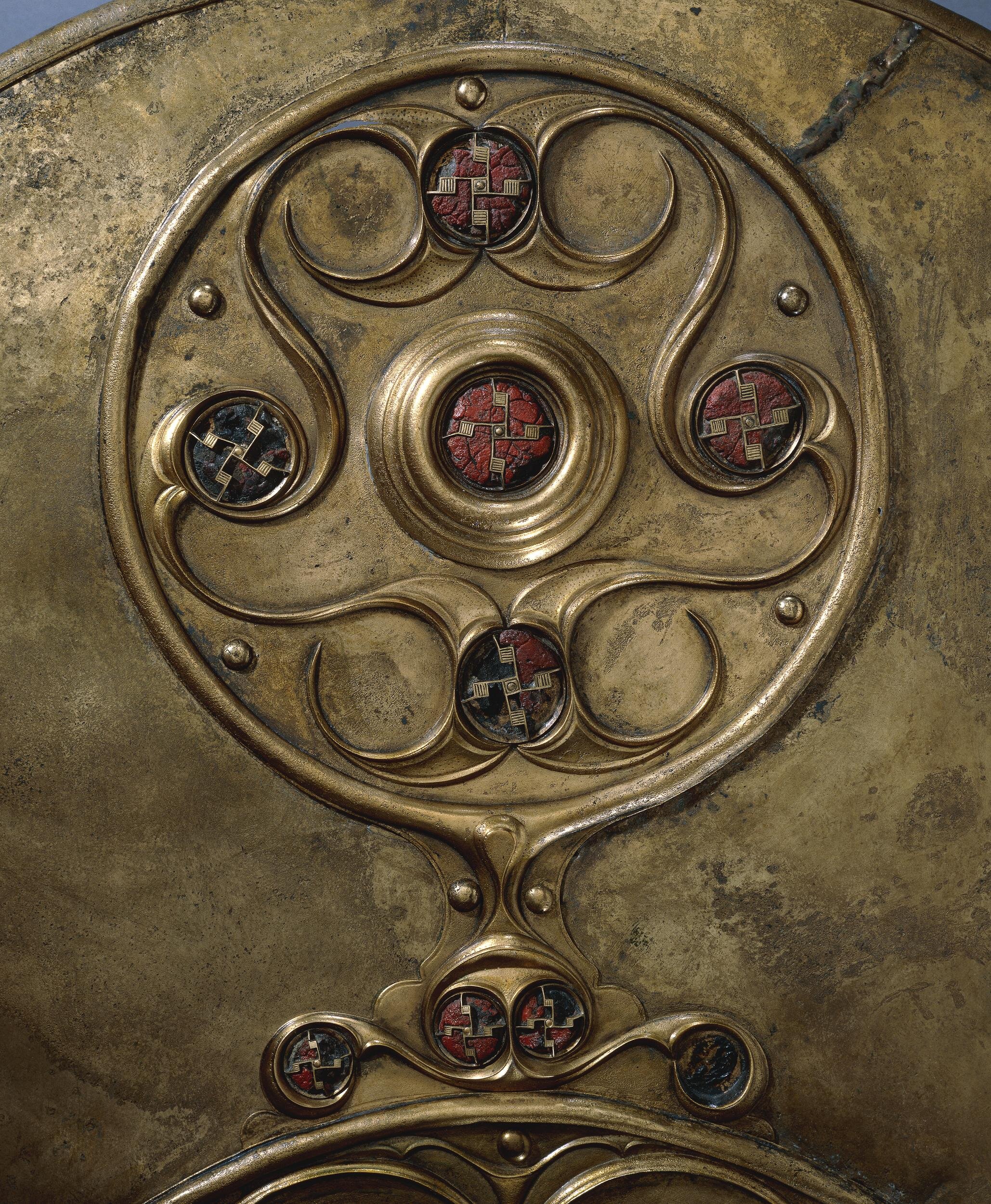 A detail of the Battersea Shield