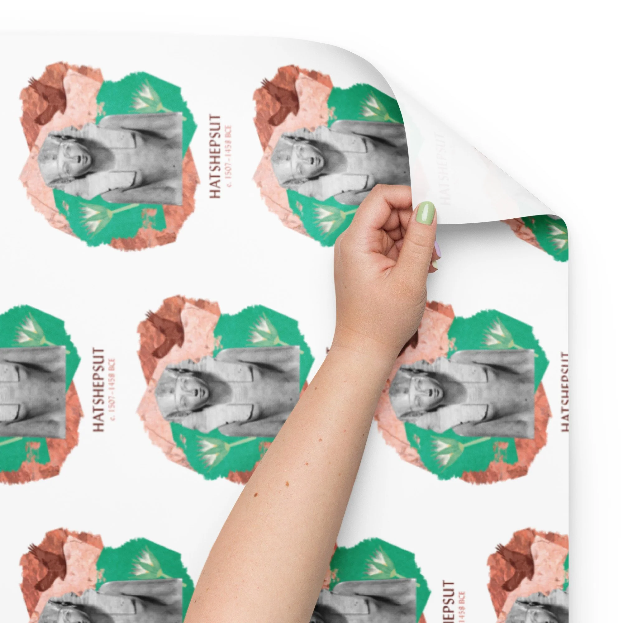 Three Queens from History Wrapping Paper — The Exploress