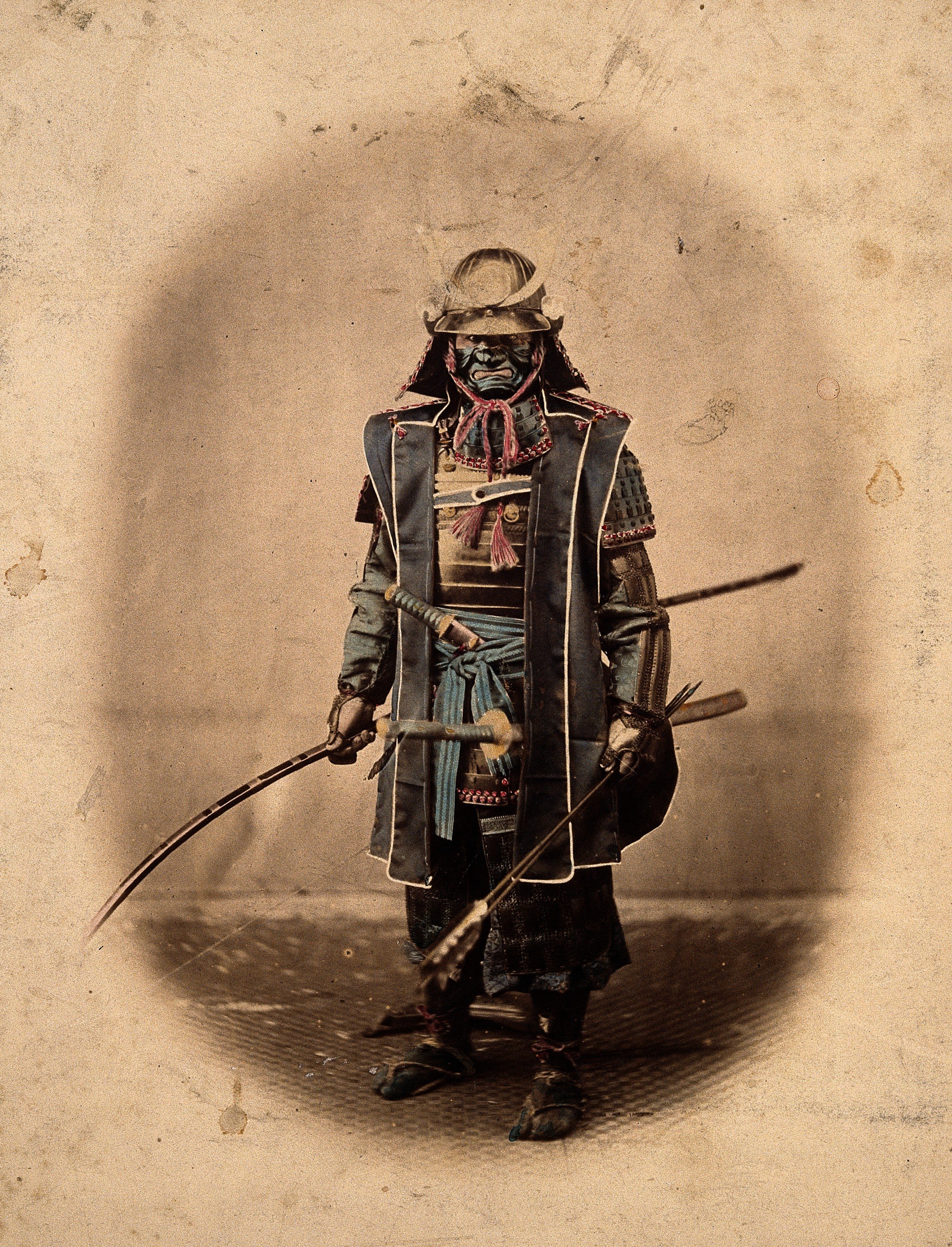 A Japanese samurai